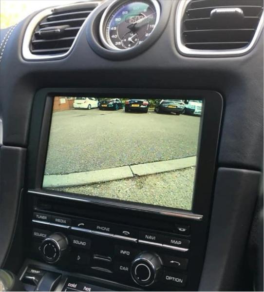 PORSCHE FRONT & REVERSE CAMERA INPUT WITH MOVING GUIDELINES PCM3.1 (REVCAM-PCM3.1G) PORSCHE FRONT & REVERSE CAMERA INPUT WITH MOVING GUIDELINES PCM3.1 (REVCAM-PCM3.1G)