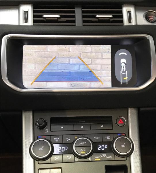 JAGUAR / LANDROVER FRONT & REAR CAMERA INPUT 10.2" / 8" SCREEN 2017 MODEL onwards (REVCAM-JLR10.2)